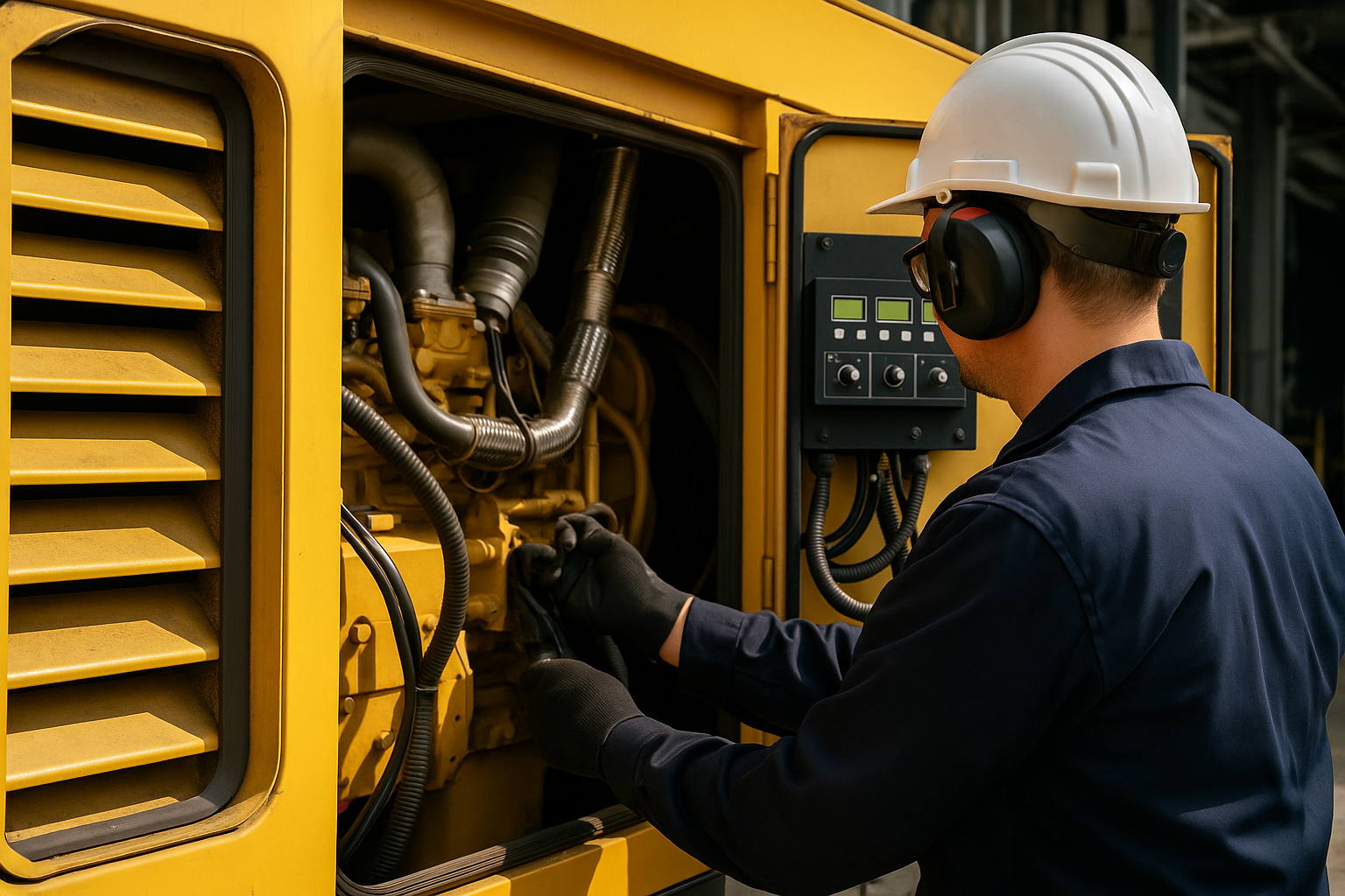 servicio de mantenimiento de generadores eléctricos