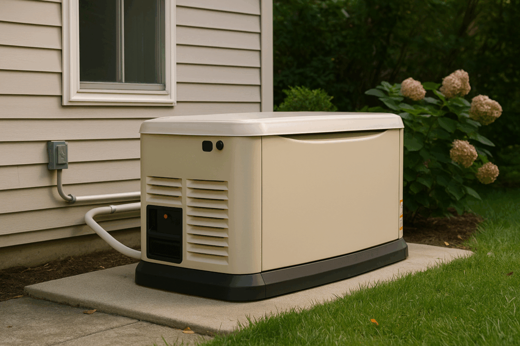 generador eléctrico silencioso